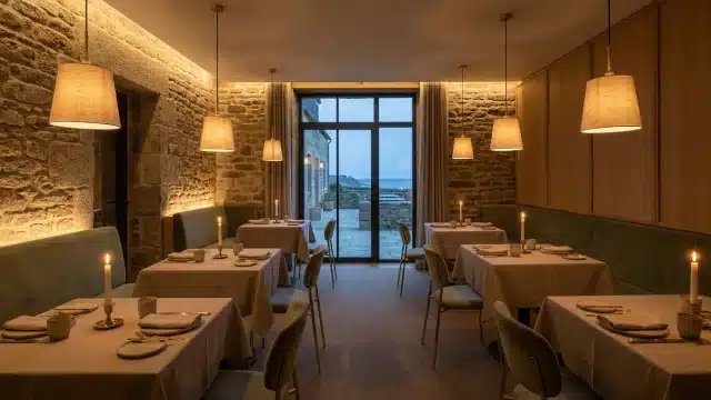 eclairage restaurant finistere