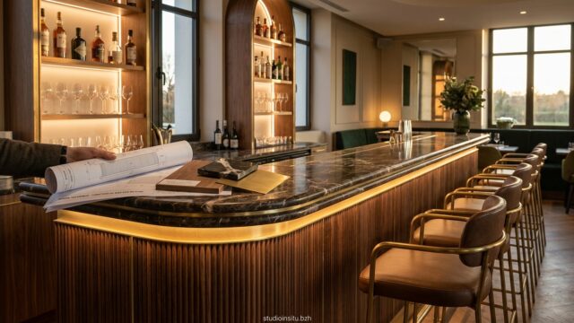 Comptoir bar sur mesure : pourquoi le faire concevoir par un architecte d'intérieur ?