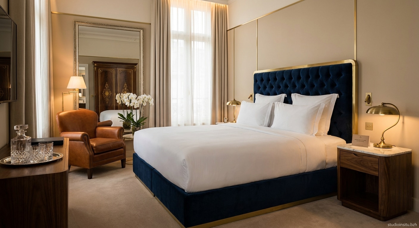 Mobilier hôtellerie luxe sur mesure : investir dans la qualité pour fidéliser vos clients